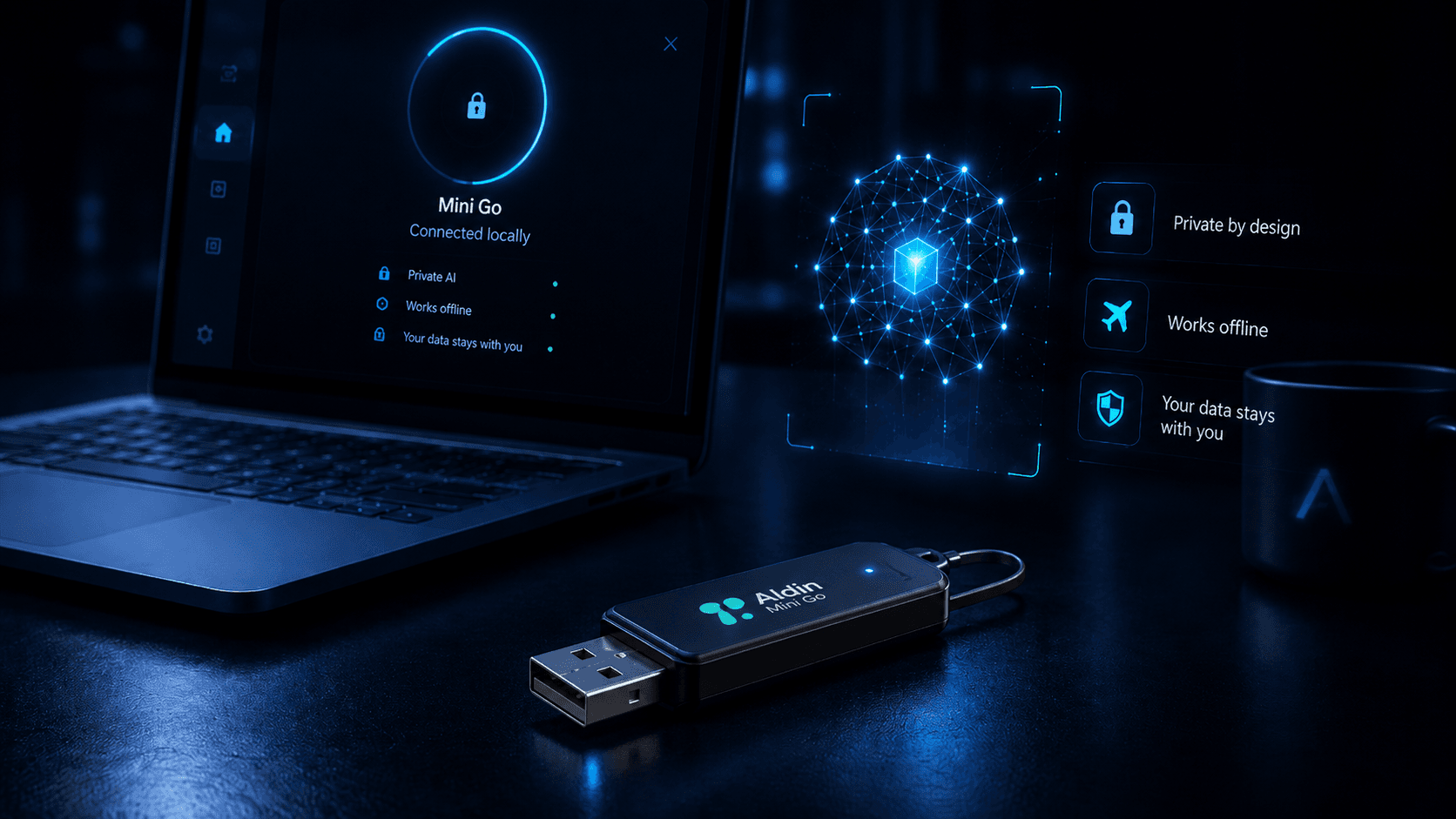 Aldin Mini Go portable AI preview